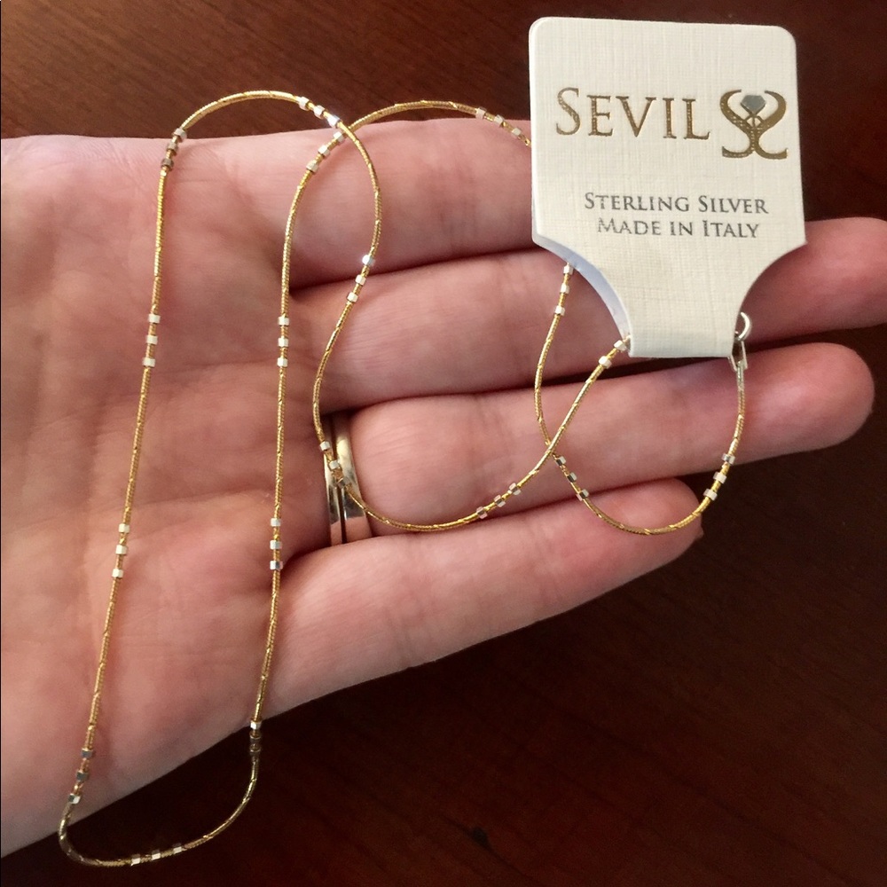 Sevil Sterling Silver Necklace